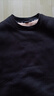 真维斯（JEANSWEST） 超暖加绒加厚卫衣男女秋冬季新款圆领羊羔绒宽松蛇年本命年衣服 黑色 纯色 M【推荐110-120斤】 实拍图