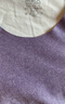 南极人无痕女士保暖内衣女薄款美体秋衣秋裤磨绒冬季防寒打底套装紫色L 实拍图