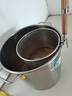 御驾道（YUJIADAO）不锈钢漏勺过滤网麻辣烫漏勺大漏勺笊篱煮面漏网烫菜篓粉篱 20cm加固直身冲孔【食品级】 实拍图