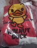 WALNUT DUCK小黄鸭儿童冬季新款羽绒内胆套装连帽拼色冬装休闲外套XT112 红色（三件套） 110 （建议身高105-115cm） 实拍图