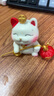 赟娅招财猫国潮摆件创意可爱客厅办公室工位桌面乔迁之喜入宅房间装饰 欢喜招财猫-四件套 实拍图