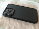 严谨 小泽推荐手机壳iphone肤感磨砂苹果防摔简约保护套保护壳独立金属按键镜头保护 黑色 磨砂细腻润感/独立金属按键 iPhone13 pro 实拍图