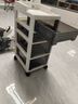 美潮抽屉式收纳柜家用桌下移动置物架玩具零食书桌收纳架化妆品小推车 四层【2高2低款】+万向轮 实拍图