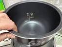 美的（Midea）电饭煲家用4-5-6-8-10人用柴火饭智能电饭锅4L5升大容量不粘锅预约多功能钛内胆第1名 抗菌 4L 蝶形猛火760W加热 黑瓷鼎斧抗菌内胆2025新款 实拍图