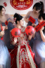 枝己秀禾服新娘婚纱2025新款新中式结婚礼服敬酒服古装嫁衣婚礼服 X616 M 晒单实拍图