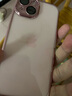 闪魔【自带镜头膜】适用iphone15系列手机壳 苹果保护套 镜头全包透明防摔硅胶气囊电镀男女款 15【梦幻粉】自带镜头膜 实拍图