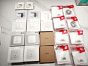 德力西（DELIXI） 开关插座面板超薄86型暗装电源面板CD290极地白色无框大板套餐 空白面板 实拍图