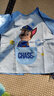 汪汪队立大功（PAW PATROL）儿童罩衣防水画画衣围裙吃饭围兜长袖幼儿园反穿衣1161蓝色M 实拍图