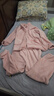 十月结晶月子服珊瑚绒秋冬季加绒加厚孕妇装产后家居服 拂晓红【300g/㎡双面珊瑚绒】 L（建议体重115-145斤） 实拍图