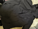 雅鹿三合一冲锋衣女男防风短外套加绒加厚可拆内胆风衣保暖滑雪登山服 YLN11Z36820黑色-女 M 实拍图
