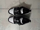 彪马（PUMA）男女同款经典休闲透气复古百搭潮流板鞋 REBOUND 370539 黑色-白-01 37.5 实拍图