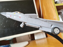 中麦微歼20战斗机模型仿真合金飞机隐形战机儿童玩具摆件退伍礼物纪念品 歼20战斗机 天空灰 实拍图