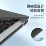 蓝盛2024款M4/A3401/A3112苹果MacBook Pro14英寸/M3笔记本电脑保护壳透黑磨砂/A2918/A2992 实拍图