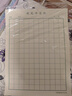 西玛（SIMAA）大方格纸硬笔书法纸 16k练字本200张 钢笔练字纸书写纸钢笔书法专用纸 40页/本 5本/包8846 实拍图