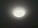 雷士（NVC）吸顶灯全光谱护眼智能客厅灯简约卧室浪漫奶油风LED灯具灯饰套餐 【金简影36W】圆形卧室 三色调光 实拍图