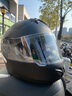 坦克摩托车头盔T270揭面盔3C认证双镜片四季防雾骑行安全帽亚黑L 实拍图