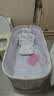 奔麦泡澡桶成人折叠浴桶浴缸洗澡桶家用保温大人婴幼儿童宝宝浴盆大号 【加固款＋升级靠背坐垫】粉 实拍图