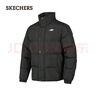 斯凯奇（Skechers）秋冬季男女立领保暖防泼水百搭舒适短款羽绒服P423U038 实拍图