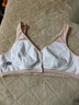 三枪（THREEGUN）前开扣无钢圈内衣女春夏女背心式收副乳中老年妈妈文胸 AF中肤色 90B (偏小1码) 实拍图