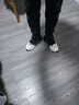 摩蓓 MOERBAI头层牛皮男鞋2024新款春秋款休闲运动跑步鞋男士鞋子百搭 白色 40 比运动鞋偏大一码 实拍图