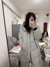 波司登（BOSIDENG）【反季】冬季羽绒服男女情侣款长款连帽新国标90绒运动时尚外套 墨石灰8A43 S 160/84A 体重约110-130斤 实拍图