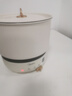 美的（Midea）便携式电煮锅电炒锅电火锅专用锅旅行锅316不锈钢可分体折叠多功能电炖锅宿舍户外泡面迷你电热锅 1.2L 316母婴级内胆三档火丨XZC16X01 实拍图