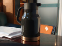 苏泊尔保温壶家用大容量热水壶高颜值办公室316L不锈钢暖壶热水瓶保温瓶 烟雨灰【超强锁温】 1.5L 实拍图