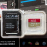 闪迪（SanDisk）256GB TF(MicroSD)内存卡 4K极速金卡A2 V30 U3行车记录仪 运动相机无人机 监控存储卡 读190MB/s 实拍图