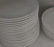 洁雅杰 陶瓷骨碟家用吐骨盘7英寸白瓷盘味碟酒店餐桌吐骨碟子套装10只装 实拍图