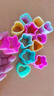 儿童异形魔力彩虹圈弹簧圈 发光弹力圈弹弹圈玩具 异形叠叠圈12个装 实拍图