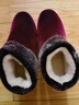 官方店旗舰老北京布鞋女冬加绒防滑加厚老人老太太仿羊毛保暖棉鞋 红色 38 实拍图