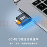 川宇 Micro SD/TF卡USB2.0高速迷你读卡器支持行车记录仪存储卡手机内存卡C289 黑色 实拍图