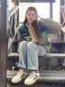 CAMILA KSENIA爆款德训鞋女士2026年新款运动鞋子百搭小白鞋透气阿甘鞋休闲板鞋 蓝色 37 实拍图