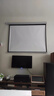 快朵小屋工厂定制高清工程巨幕72英寸4:3投影仪幕布电动遥控幕投影机抗光屏幕会议厅办公极米坚果当贝小米 实拍图