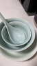 传世瓷 釉下彩餐具碗碟乔迁家用礼盒景德镇青瓷高档碗盘 玉青瓷8英寸饭盘 实拍图