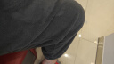 班尼路（Baleno）冬季摇粒绒束脚裤男女款加绒加厚保暖睡裤可外穿家居裤青少年卫裤 实拍图