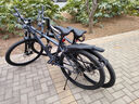 飞鸽（FG FLYING PIGEON）山地自行车成人男女变速山地车青少年中小学生车越野户外骑行单车 【高碳钢】G8002代-辐条轮-黑色 27.5寸轮组（适合170-190cm） 24速标准版 实拍图