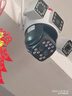 鸣胜摄像头免插电监控器家用室内4G免流量无线wifi手机远程监控360无死角高清夜视无电无网车载摄影头 圆形磁吸【4G终身免流量】超长待机+远程随时看 30天循环录像 实拍图