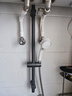 洁冠免打孔花洒支架升降杆可调节莲蓬头花晒固定座浴室淋浴器喷头底座 枪灰色升降杆 实拍图