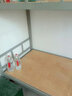 上下铺铁床双层铁架床员工宿舍双层床学生双人上下床高低铁艺架子 舰灰色 促销款 90*200送两张床板 实拍图