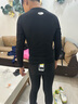 UNDER ARMOUR HeatGear 男子训练运动长袖紧身衣1361524黑色001 M码 实拍图