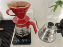 日本不锈钢滴滤式手冲咖啡壶细嘴云朵壶家用便携高端款手冲壶VKB 不锈钢细嘴壶600ml 实拍图