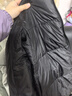 鸭鸭（YAYA）鸭鸭羽绒服女短款秋冬新款面包服时尚休闲百搭鸭绒保暖连帽外套KL 碳黑色 L (165) 实拍图