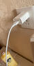 绿联【MFi认证不弹窗】苹果充电线快充数据线USB to Lightning适用iPhone14plus/13/12/11手机 USB充电线-【云朵白】-1.5米 苹果MFi认证USB-A转Light 实拍图