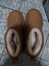 骆驼（CAMEL）雪地靴女时尚美拉德风松糕厚底套筒保暖靴 L24W275654 杏色 37  实拍图