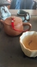 觅陶建水紫陶茶壶复烧汉瓦壶泡茶壶李昊全纯手工素壶大口石瓢壶预售 复烧汉瓦壶（送藤垫） 210ml 实拍图