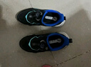 安踏儿童运动鞋男女童跑步鞋秋冬季网革旋钮扣犟弹科技学生赤焰跑鞋 【男革面】黑/蓝/绿5523N-2 40 脚长约25cm 实拍图