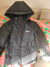 雪中飞羽绒服男士鸭绒冬季可拆卸帽温暖加厚短款时尚商务休闲百搭外套男 黑色 L (175) 实拍图