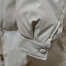 VEGA CHANG连帽羽绒外套女中长款2025冬新款白鸭绒哑光皮面包服羽绒服  米杏色中长款（寒冬区域推荐） M 实拍图