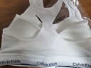 Calvin Klein内衣【明星同款摩登引力带】女士ck无钢圈轻运动背心文胸F3785AD 100-月光白 M 推荐70B-85A 实拍图